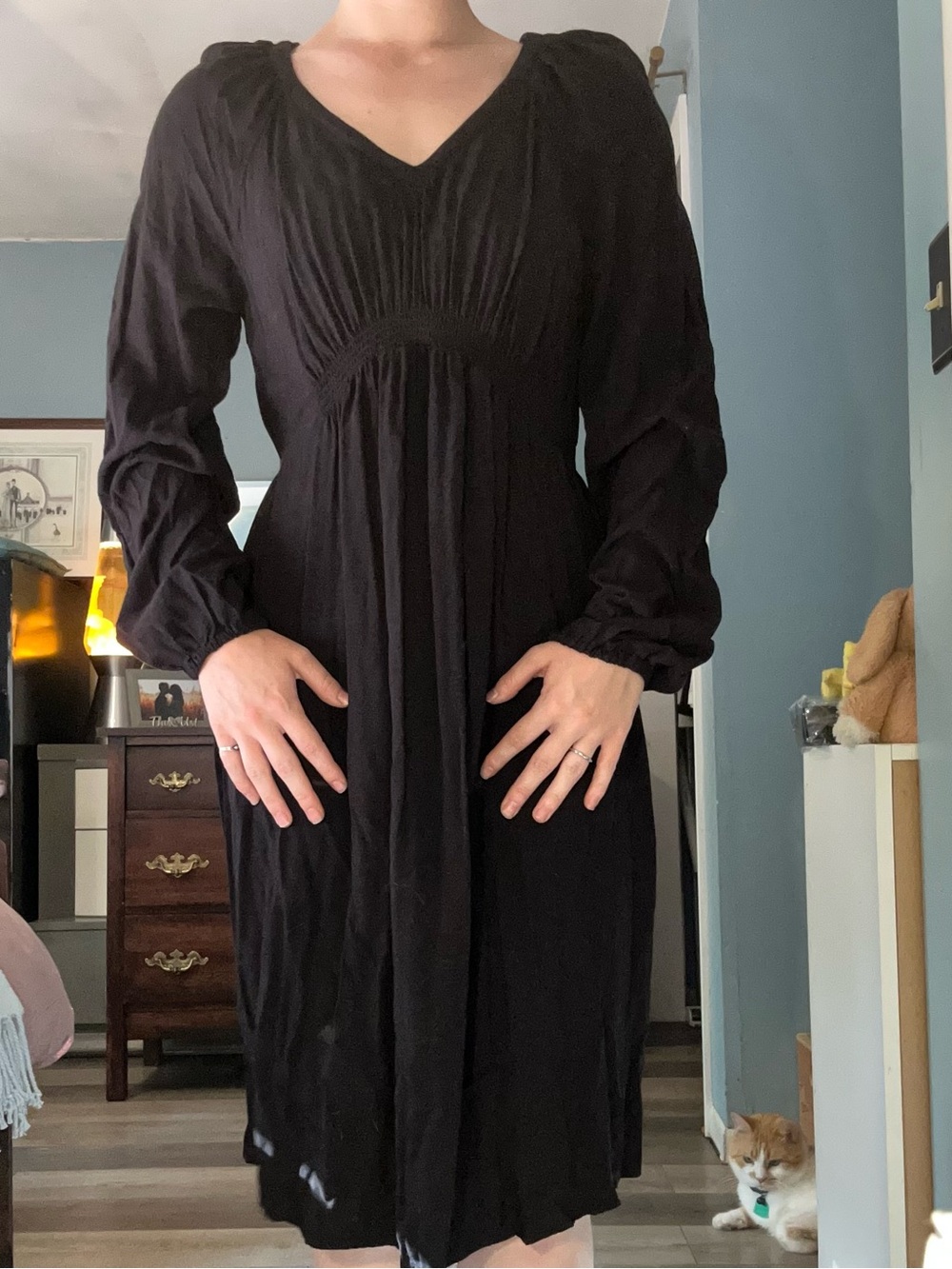 Black Women's Maternity Dress- Old Navy